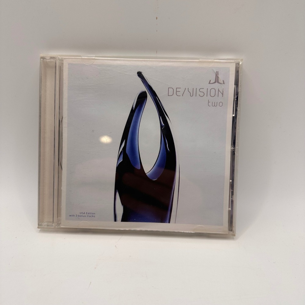 De/Vision Two CD USA Edition 2004 A Different Drum Synth-Pop 3 Bonus Tracks VG+